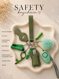 Safety Keychain Green